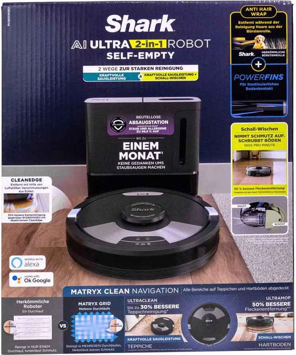 Produktbild Shark AI Ultra 2-in-1 (Saugroboter)