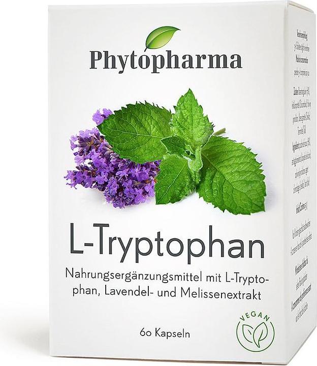 Produktbild Phytopharma L-Tryptophan (60 Stück, Kapseln, 60 g)