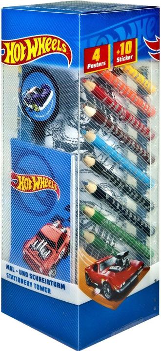 Actual product image Undercover Hot Wheels 35-piece painting set