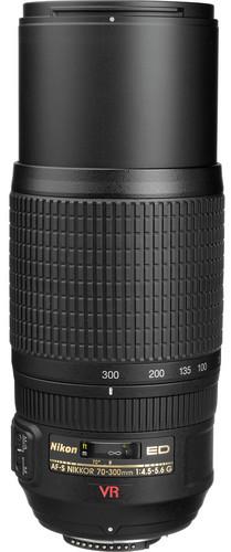 Produktbild Nikon AF-S 70-300mm, f/4.5-5.6G VR (Nikon F, Vollformat)