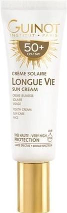 Produktbild Guinot Longue Vie Sonnenschutz SPF 50+ 50ml Anti-Aging (Sonnencreme, SPF 50+, 50 ml)