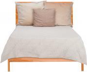 Produktbild Giftdecor Tagesdecke Wasserbett beige 240x260cm (240 x 260 cm)
