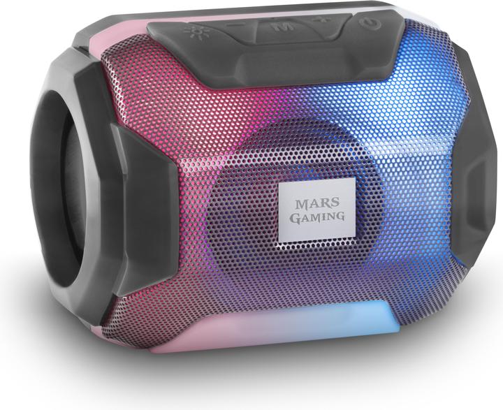 Image du produit Mars Gaming Enceintes Bluetooth MSBAX RGB 10 W (8 h, Fonctionnement sur secteur)