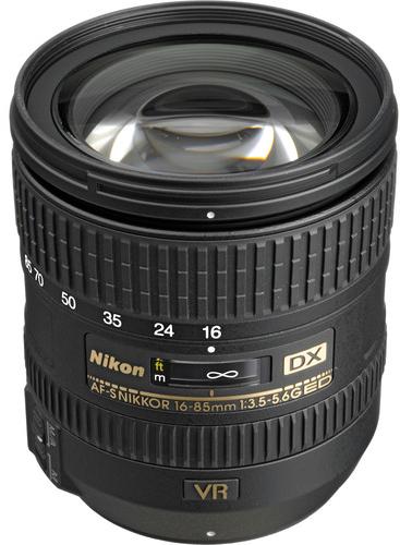 Nikon AF-S VR DX 16-85mm f/3.5-5.6G ED - (EU) (Nikon DX, APS-C / DX)