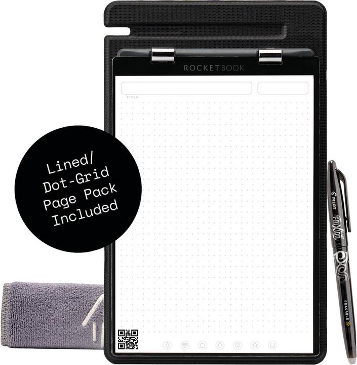 Produktbild Rocketbook Orbit (A5, Blanko, Liniert, Gepunktet, Kein Einband)