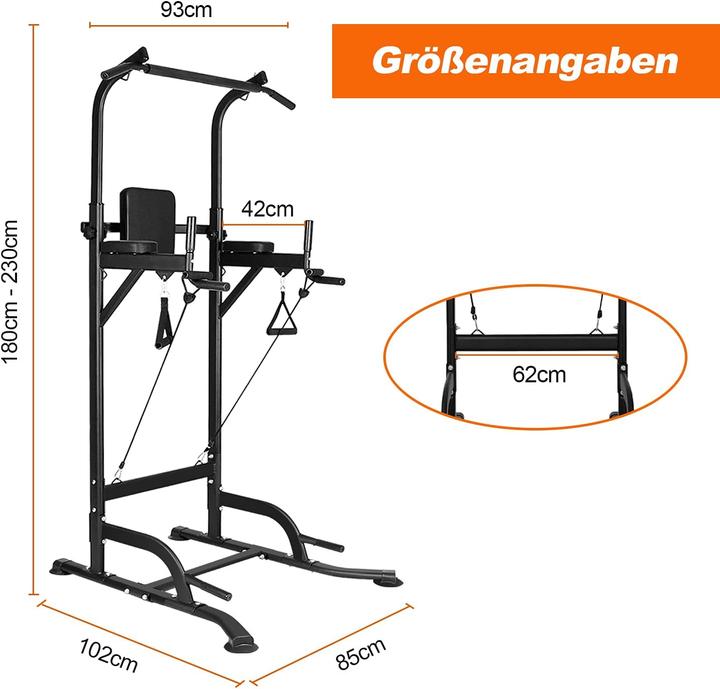 Produktbild Bigzzia Power Tower mit Dip Station