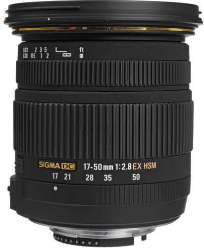 Actual product image Sigma 17-50mm, f/2.8 EX DC OS HSM, Nikon F DX (Nikon F, APS-C / DX)