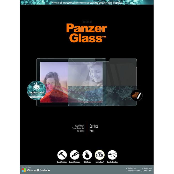 Image du produit PanzerGlass Protecteur d'écran Surface Pro (1 pièce(s), Surface Pro, Microsoft Surface Pro 4)