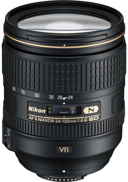Actual product image Nikon AF-S Nikkor 24-120mm f/4G ED VR (Nikon F, full size)