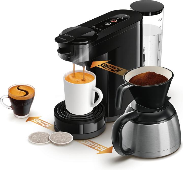 Senseo DUPLIKAT HD6594/60 Kaffeemaschine Pod-Kaffeemaschine 1 l (Senseo)