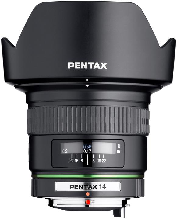 Pentax Lens SMC-DA 14mm, f/2.8 ED (IF) (Pentax K)