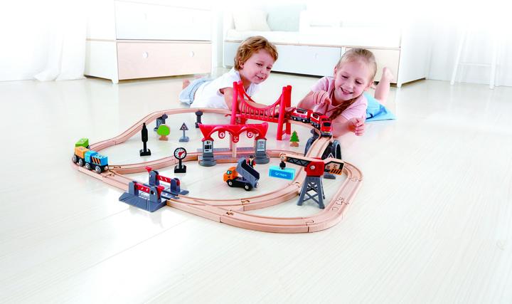 Actual product image Hape Busy city