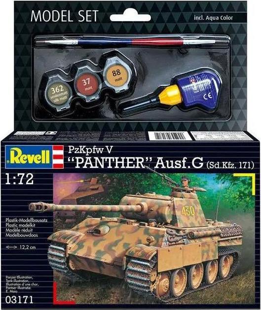 Actual product image Revell Model Set Panther Ausf. G