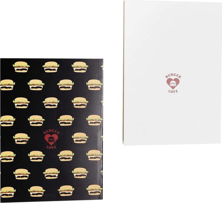 Immagine prodotto Mister Tee Libro di esercizi sull'amore Burger 2-Pack (Confezione da 2, Taglia unica)