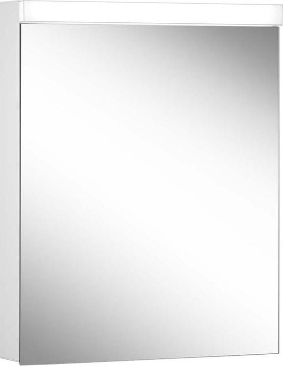 Produktbild Schneider LOWLINE Basic LED Lichtspiegelschrank, 1 Tür, Anschlag wechselbar, 60x74,8x13,5cm, 171.26 (60 x 74 x 84 cm)