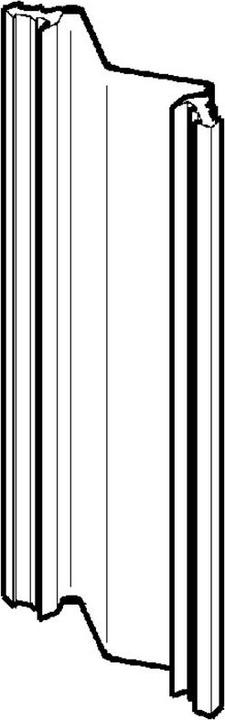 Image du produit HAWA Profilés d'étanchéité Multifold 30 / 30/W, caoutchouc