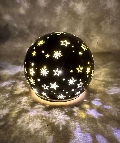 Image du produit GuGus Boule de verre LED noire