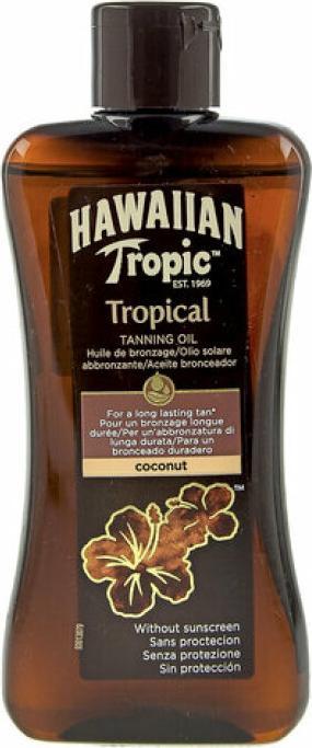 Actual product image Hawaiian Tropic Tropical Tan Oil Dark (Self tanning oil, 200 ml)