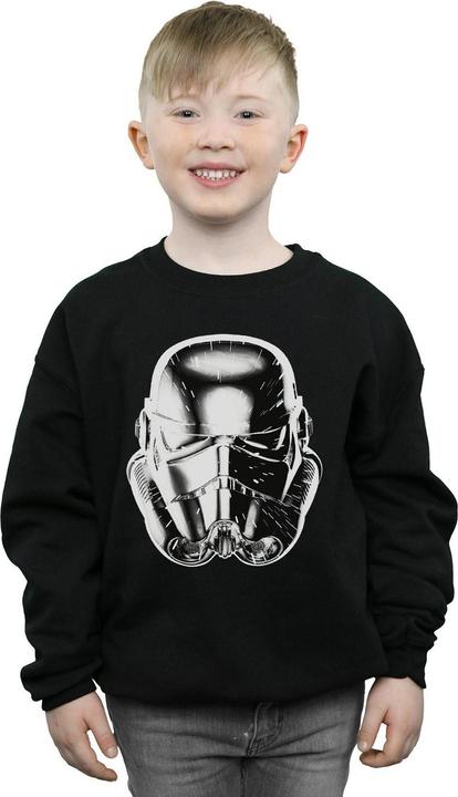 Immagine prodotto Star Wars Stormtrooper Warp Speed Helmet Felpa Ragazzi (152, 158)