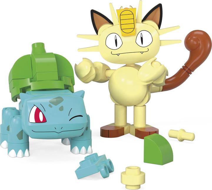 Actual product image Pokémon MEGA Bulbasaur & Meowth