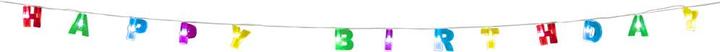 Produktbild Boland LED Lichterkette Happy Birthday 160cm