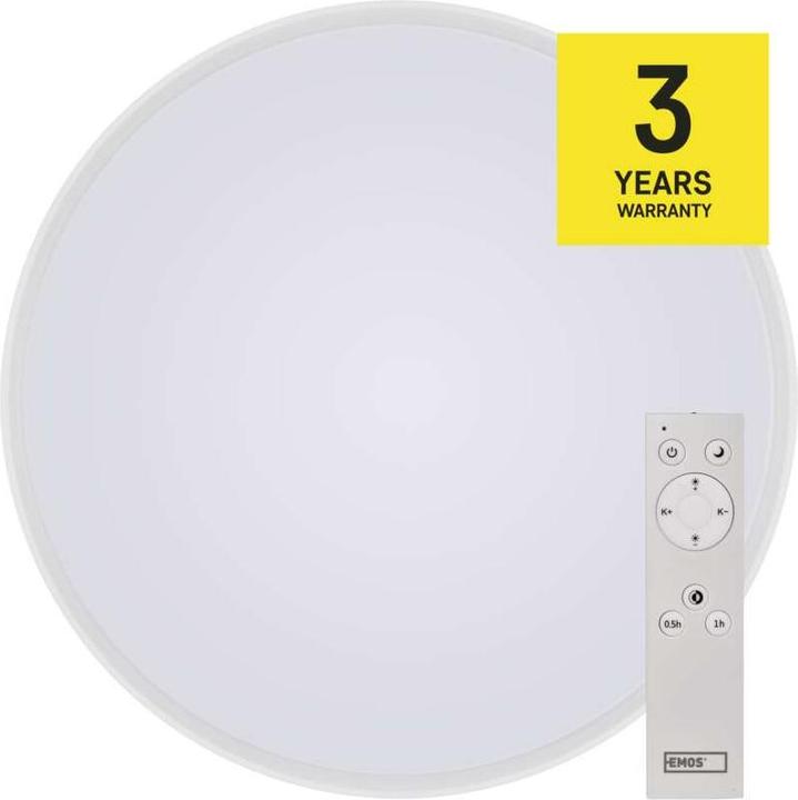 Immagine prodotto Emos Luce LED LIVI 50 cm, 45 W, bianco caldo-freddo, dimmerabile con telecomando (2700 lm)
