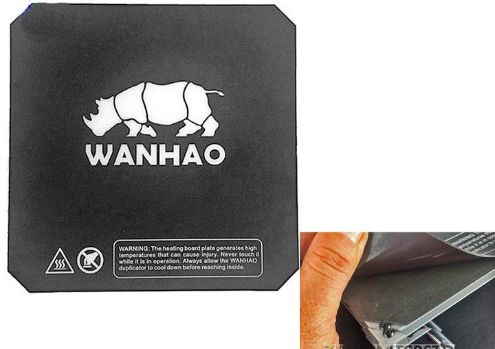 Immagine prodotto Wanhao foglio adesivo magnetico D9 Mark II 325mm x 325mm