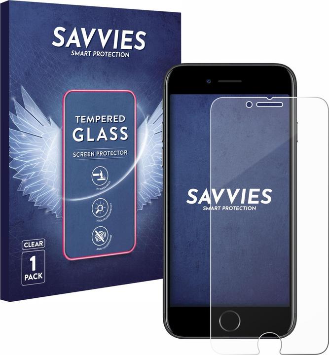 Image du produit Savvies Verre Trempé Protection Écran (1 pièce(s), Apple iPhone 7)