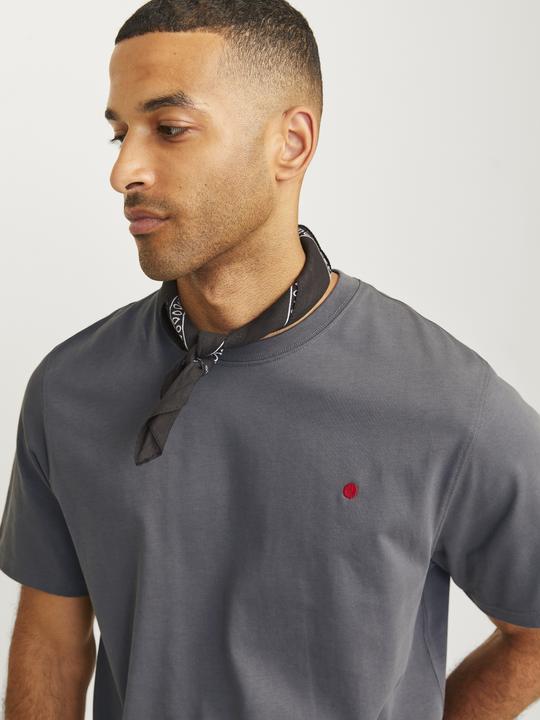 Actual product image Jack & Jones RDD Single colour round neck T-shirt T-shirt (L)