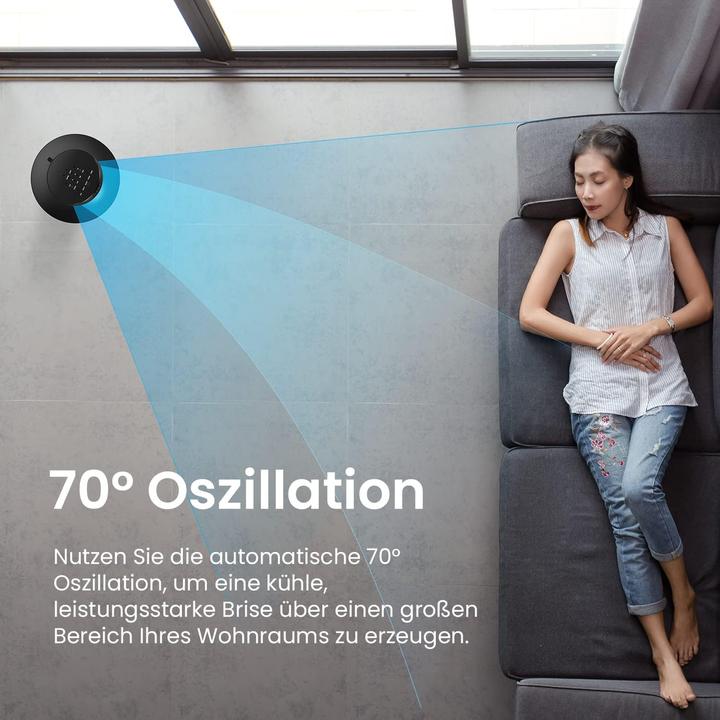 Image du produit Breeze Ventilateur de tour oscillant (54 dB)