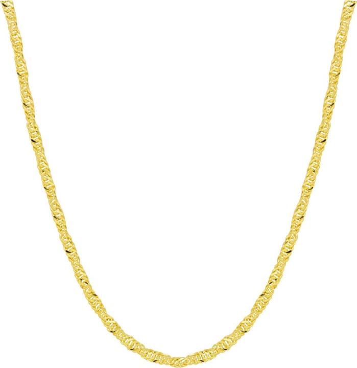 Produktbild Candy Singapurkette 2.0 mm, 925 Sterling Silber, vergoldet (925 Sterling Silber, 18k vergoldet, 925er Sterlingsilber)