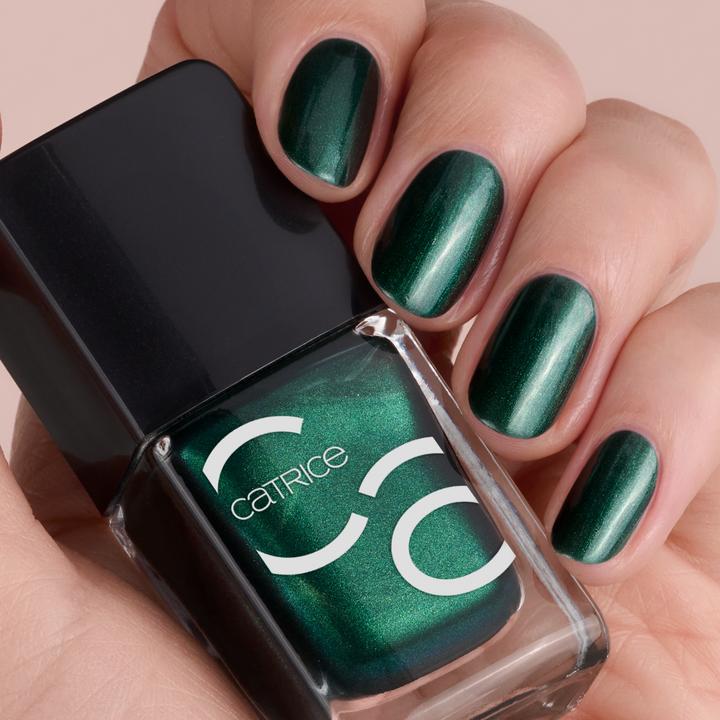Produktbild Catrice ICONAILS Gel Lacquer (158 Deeply In Green, Gel-Effekt Nagellack)
