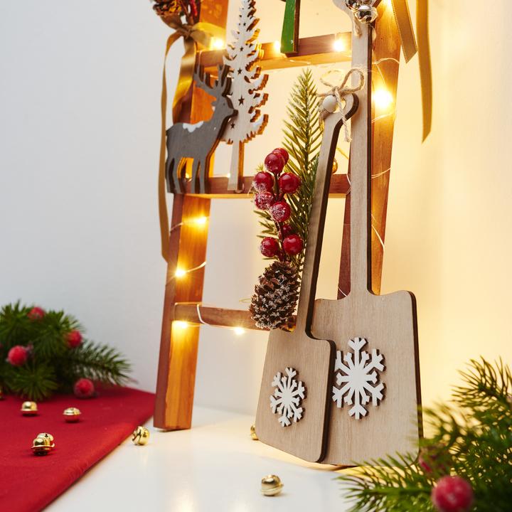 Actual product image VBS Wooden spade, set of 2, incl. decorative material