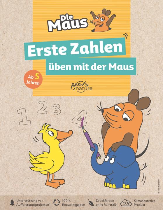 Produktbild Erste Zahlen mit der Maus (Deutsch, pen2nature, 2023)