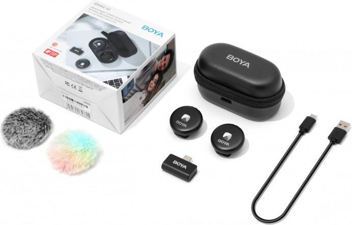 Produktbild Boya wireless microphone Omic Wireless USB-C, black
