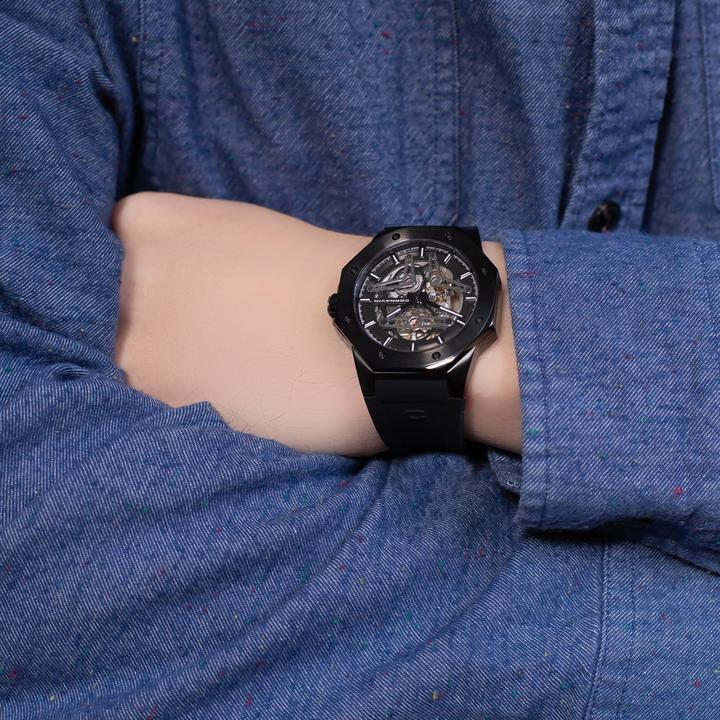 Actual product image Cornavin Downtown Skeleton Automatic (Analogue wristwatch, 42 mm)
