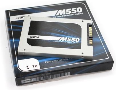 Produktbild Crucial M550 (128 GB, 2.5")