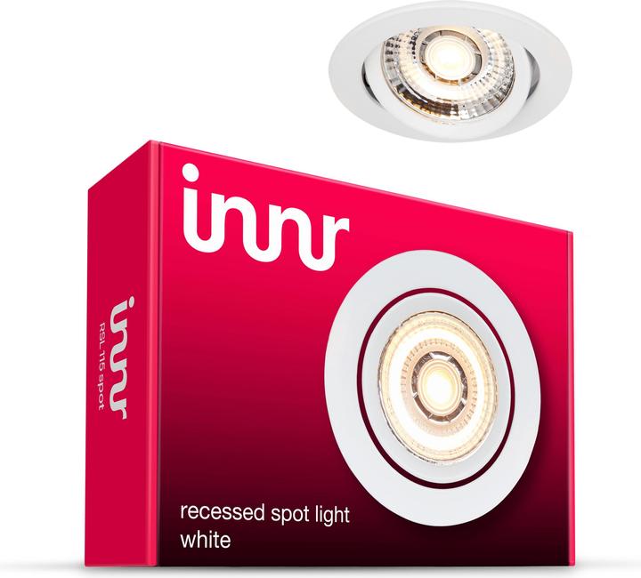 Actual product image Innr Recessed Spot Light (5 W, 350 lm, 1 x, G)