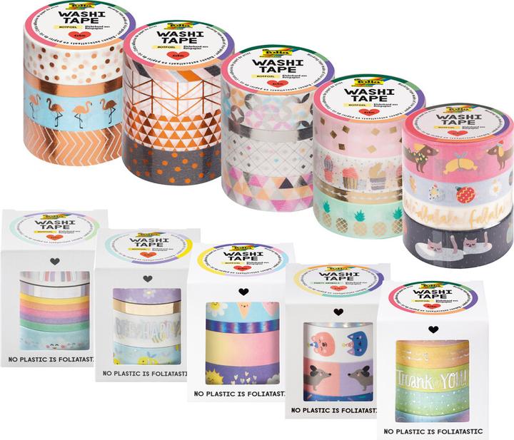 Actual product image Folia Washi Tape Hotfoil