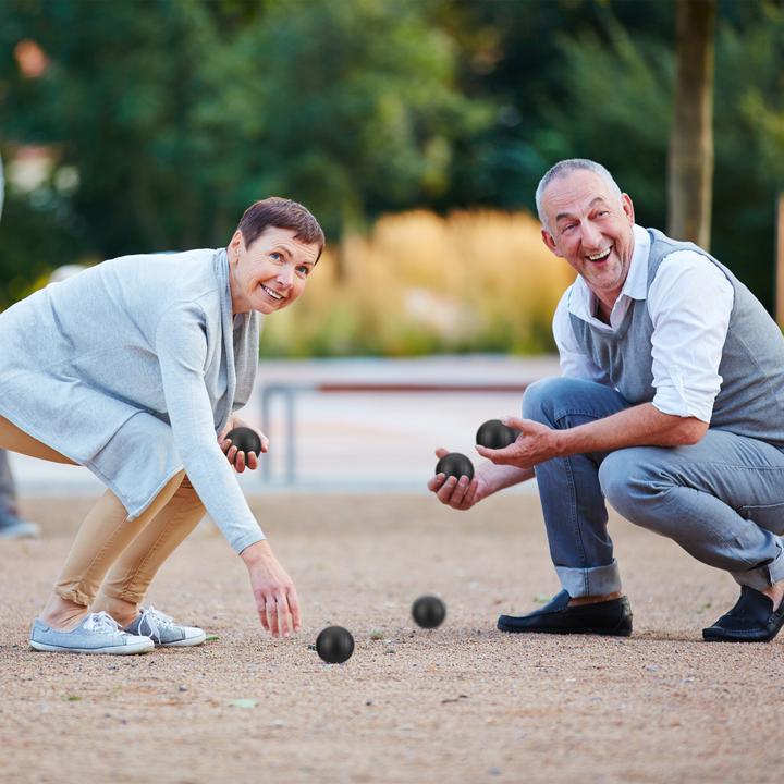 Image du produit Relaxdays Boules de jeu (8 x, 72 mm)