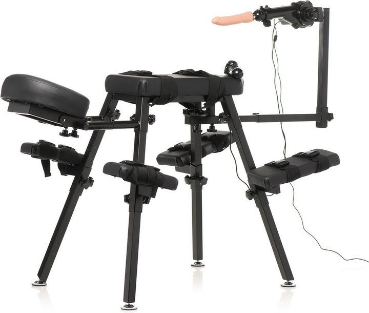 Image du produit Master Series XR Brands - Banc d'Obéissance avec Machine Sexuelle - Noir