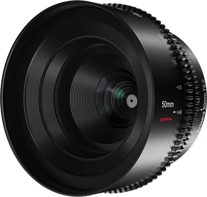 Immagine prodotto 7artisans Spectrum 50mm T2.0 con attacco L (L-mount, Full-frame)