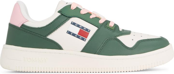 Tommy Hilfiger Tjw Retro Basket Leder saisonale Damenschuhe (36)