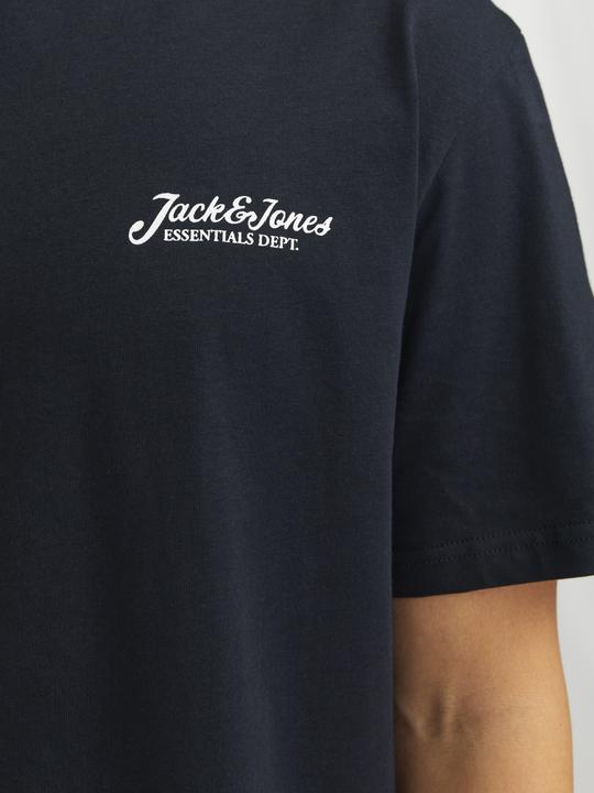 Actual product image Jack & Jones Back print round neck T-shirt T-shirt (L)
