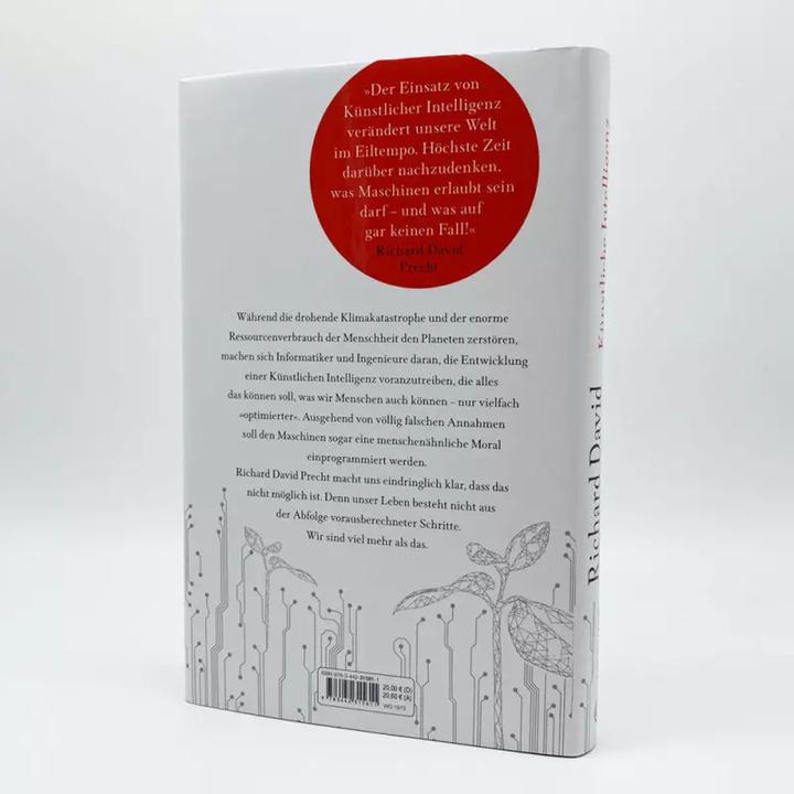 Produktbild Künstliche Intelligenz und der Sinn des Lebens (Deutsch, Richard David Precht, 2020)