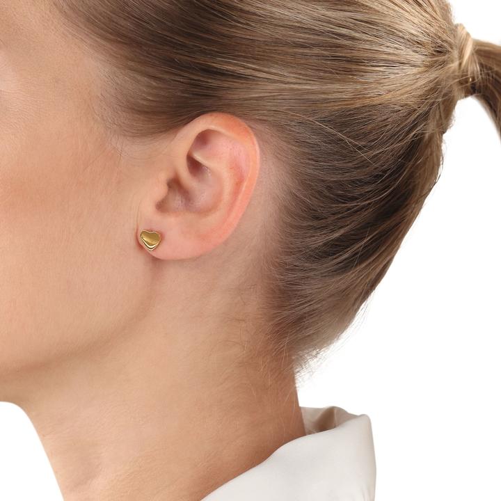 Produktbild Amor Ohrschmuck für Damen, Edelstahl | Herz (Edelstahl)
