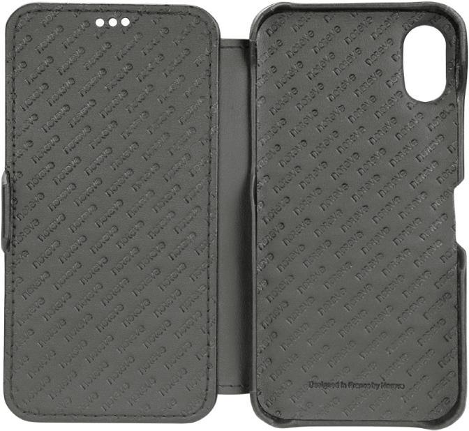 Productafbeelding Noreve Lederen omslag horizontaal (Apple iPhone X)