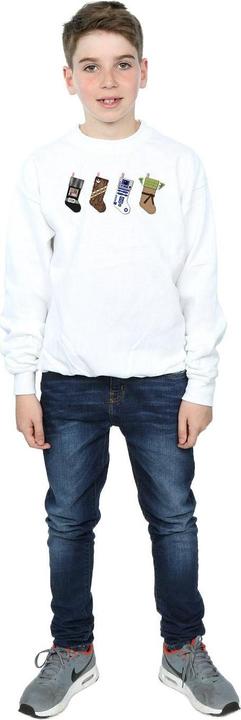 Actual product image Star Wars Boys Christmas Stockings Sweatshirt (152, 158)