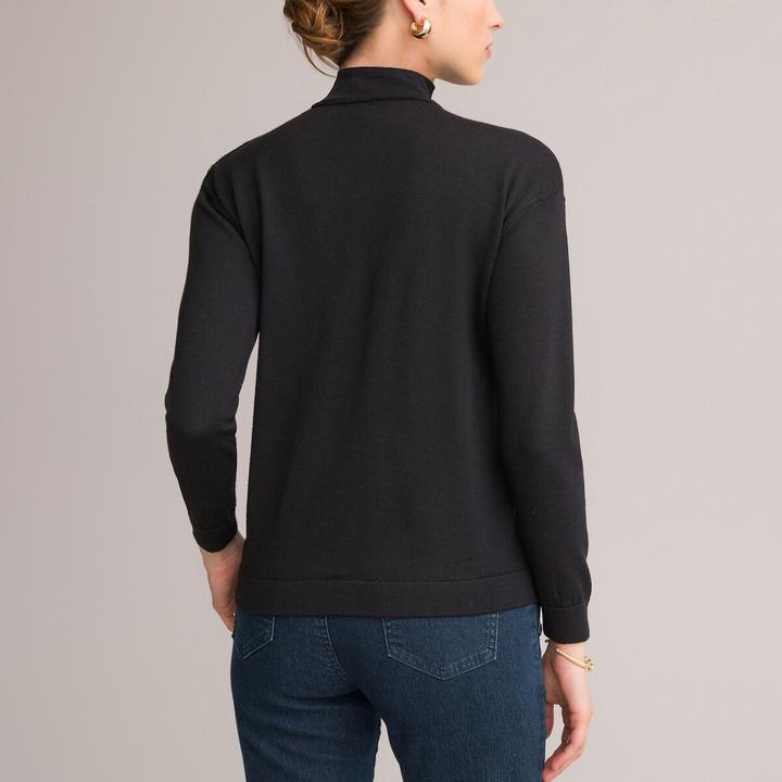 Immagine prodotto Anne Weyburn Maglia a maglia fine con collo alto (42)