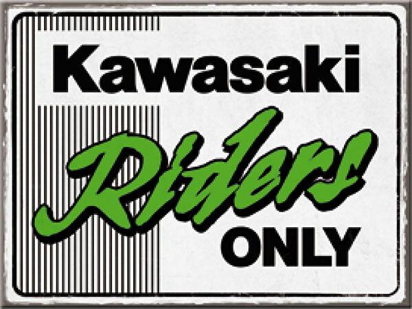 Produktbild Nostalgic-Art Merchandising Magnet. Kawasaki / Riders Only Ninja